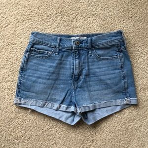 🌟Hollister high rise denim shorts